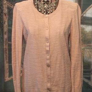 Ann Taylor Loft cotton cardigan.